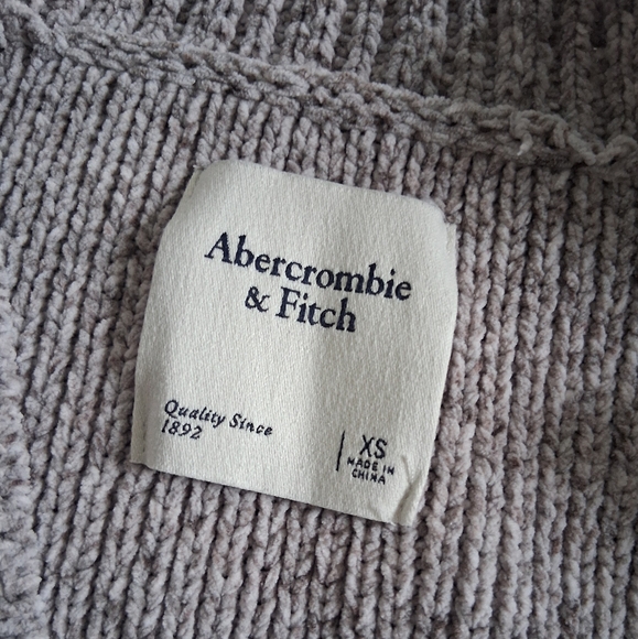 Abercrombie & Fitch Oatmeal/Gray Cardigan - Picture 4 of 5